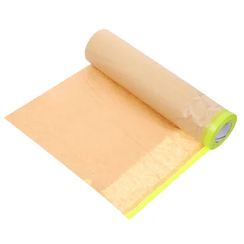 1 Рулон малярной маскировочной бумаги, защитная бумага для мебели, маскировочная бумага для покрытия автомобилей