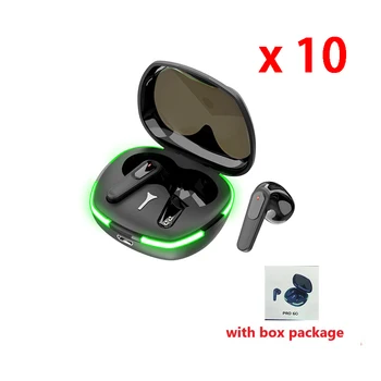 10шт Pro60 Оптом TWS Bluetooth 5.0 Наушники Беспроводные Наушники Стерео Игровая Гарнитура Басовые Наушники с Микрофоном VS Y50