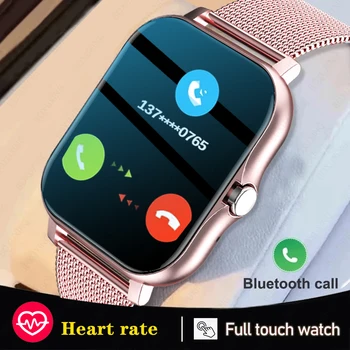 2022 Новые Умные часы Для женщин, часы для вызова Bluetooth, Фитнес-трекер, Водонепроницаемые Спортивные Умные часы, Модные Женские Мужские Умные часы, Женские