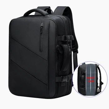 2023 Дорожный Рюкзак, Мужской Деловой рюкзак, Школьная Расширяемая USB-сумка для ноутбука Большой емкости 15,6, Водонепроницаемый Модный рюкзак