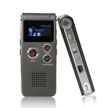 DN006 Цифровой диктофон Телефонный Аудиомагнитофон MP3-плеер Диктофон 609 Встроенный 8 ГБ Оригинальная распродажа Рекомендуем