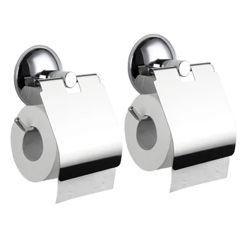JFBL Hot 2X Держатель для туалетной бумаги из нержавеющей стали, сверхмощное всасывающее настенное крепление, держатель для туалетной бумаги, держатель для бумаги в ванной