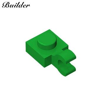 Little Builder 61252 Строительные блоки Технологические детали 1x1 Односторонняя продольная зажимная пластина, совместимая с брендовыми игрушками