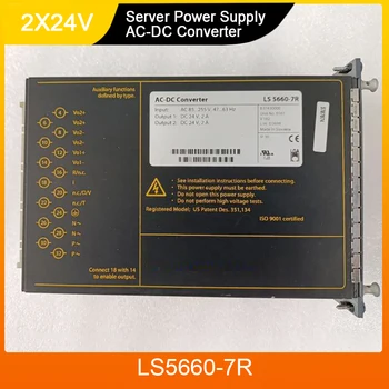 LS5660-7R Для преобразователя переменного тока в постоянный Power-one 2X24V Источник питания устройства Высокое Качество Быстрая доставка