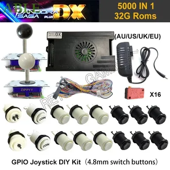 Pandora SAGA Box DX Plus Семейная Версия DIY Kit 5000 В 1 Блок Питания для Джойстика Zippy Для Барной стойки