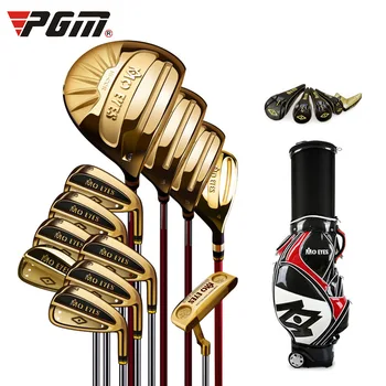 PGM Mo Eyes 12 шт./компл. полных титановых клюшек для гольфа (с сумкой) Для Мужчин и женщин Super Rebound Golf Высококачественный профессиональный набор MTG020