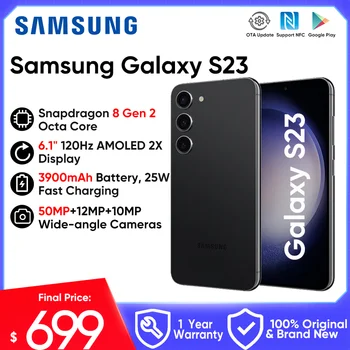 Samsung Galaxy S23 5G 8GB 256GB Snapdragon 8 Gen 2 6,1 