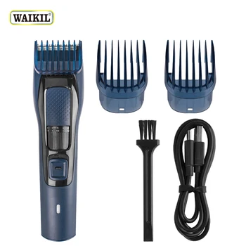 WAIKIL/Новинка, Лидер Продаж, USB Электрические Профессиональные Машинки для стрижки волос, Триммеры Для Мужчин, взрослых, детей, Беспроводная перезаряжаемая машинка для стрижки волос