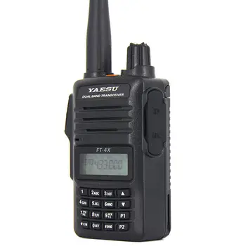 YAESU FT-4XR 5 Вт 3 Км УКВ-радио Двухдиапазонный приемопередатчик Walkie Talkie на открытом воздухе
