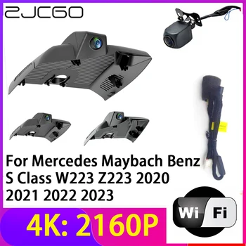 ZJCGO 4K 2160P Видеорегистратор DVR Камера Рекордер Wifi Ночного Видения для Mercedes Maybach Benz S Class W223 Z223 2020 2021 2022 2023