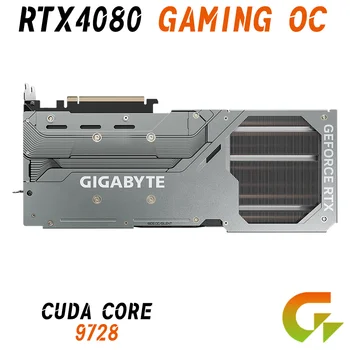 Видеокарта GIGABYTE RTX 4080 GAMING OC 16G GDDR6X 16GB Видеокарты GPU 256bit NVIDIA RTX4080 PCIE4.0 с тактовой частотой ядра 2535 МГц Видеокарта GIGABYTE RTX 4080 GAMING OC 16G GDDR6X 16GB Видеокарты GPU 256bit NVIDIA RTX4080 PCIE4.0 с тактовой частотой ядра 2535 МГц 2