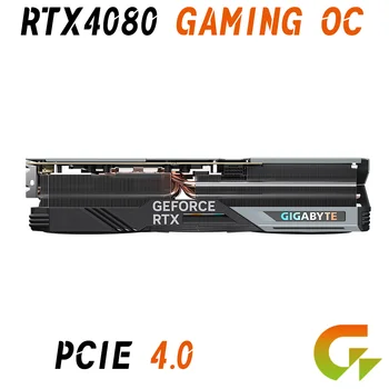 Видеокарта GIGABYTE RTX 4080 GAMING OC 16G GDDR6X 16GB Видеокарты GPU 256bit NVIDIA RTX4080 PCIE4.0 с тактовой частотой ядра 2535 МГц Видеокарта GIGABYTE RTX 4080 GAMING OC 16G GDDR6X 16GB Видеокарты GPU 256bit NVIDIA RTX4080 PCIE4.0 с тактовой частотой ядра 2535 МГц 3