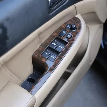 Внутренний подлокотник с левым/правым рулем, переключатель управления подъемом окна, Дверной замок, накладка на панель для Honda Accord 2003-2007