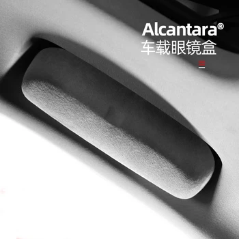 Для Модификации интерьера LiXiang Li One Alcantara ABS Автомобильный Держатель для Очков Чехол Зажим