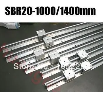 линейный рельс SBR20-1000/1400 мм (4 рельса + 8 блоков SBR20UU) с ЧПУ XYZ линейный рельс SBR20-1000/1400 мм (4 рельса + 8 блоков SBR20UU) с ЧПУ XYZ 0