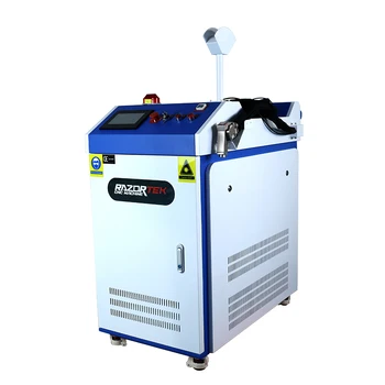 Машина для очистки волоконным лазером Razortek для удаления металлической ржавчины и краски лазерный очиститель 1000 Вт 1500 Вт