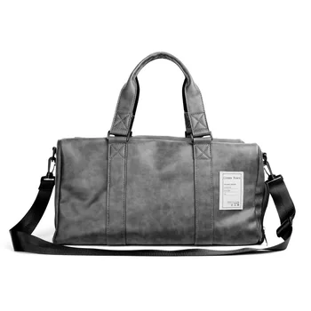 Модные Кожаные сумки с верхней ручкой, мужская сумка через плечо, мужские сумки через плечо, многослойные спортивные сумки для фитнеса, дорожные сумки