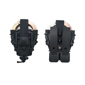 Нейлоновая Тактическая сумка для наручников Molle PA66, Модульный чехол-манжета, Жилет с карманами для быстрого вытаскивания на талии
