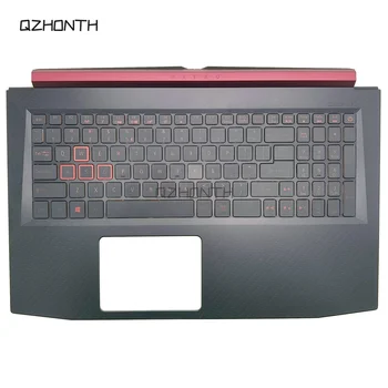 Новинка Для Acer Nitro 5 AN515-51 AN515-52 AN515-53 Упор для рук Верхний Корпус с Подсветкой Клавиатуры красного цвета