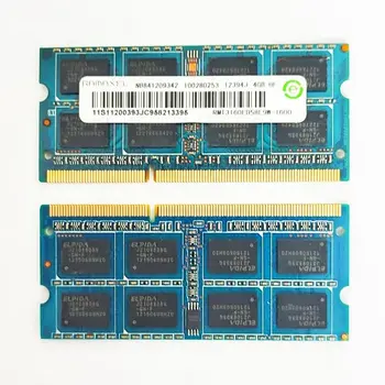 Оперативная память ноутбука RAMAXEL RAMS DDR3 4GB 2RX8 PC3-12800S-11 ddr3 4gb 1600MHz SODIMM 204pin 1.5v