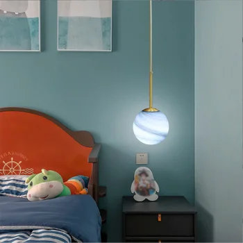 Подвесной светильник для прикроватной тумбочки в спальне 