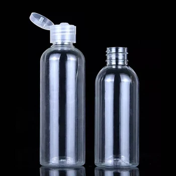 прозрачная пустая бутылка объемом 5 мл-120 мл, Пластиковая портативная бутылка, дорожный контейнер, Многоразовый косметический контейнер, Многоразовая бутылочка для выжимания прозрачная пустая бутылка объемом 5 мл-120 мл, Пластиковая портативная бутылка, дорожный контейнер, Многоразовый косметический контейнер, Многоразовая бутылочка для выжимания 0