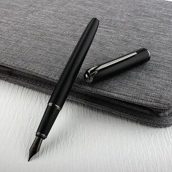 Роскошная качественная Черная авторучка Picasso M Nibs 0,7 мм Подарочные чернильные ручки Роскошная качественная Черная авторучка Picasso M Nibs 0,7 мм Подарочные чернильные ручки 0