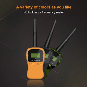 Ручной частотомер N8 Счетчик Частотный Тестер Анализирующее устройство N8 Interphone Digital Analog Tone