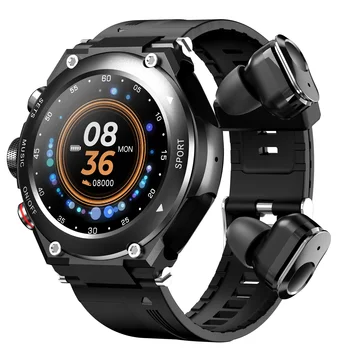 Смарт-часы T92 с Наушниками Bluetooth Гарнитура Smartwatch BT Вызов Фитнес-Трекер Монитор сердечного ритма Сна Спортивные Часы Для Мужчин И Женщин