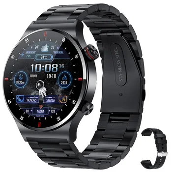 Смарт-часы Xiaomi Mijia с функцией Bluetooth, монитор состояния здоровья, умные часы, Прогноз погоды, Напоминание сообщений, наручные часы с полным сенсорным экраном