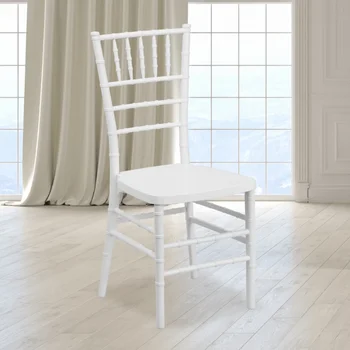 Флэш-мебель HERCULES PREMIUM Series из белой смолы для укладки стульев Chiavari