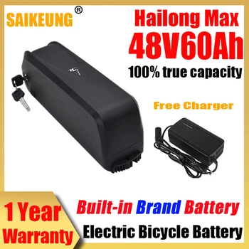 Электрический велосипед Hailong Max 48v 20ah Batterie Velo 30ah 300-1500-2000-3000 Вт 50ah Литиевая батарея Bateria Para Bicicleta Electrica